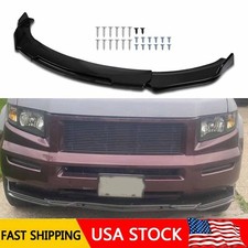For Hondaridgeline2006-2009 Front Bumper Splitter Spoiler Lip Diffuser Glossy
