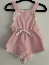 VTG Little Goodies Pink Romper 12M