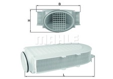 MAHLE LX 2991/1 Luftfilter f�r BMW X5 (F15, F85)