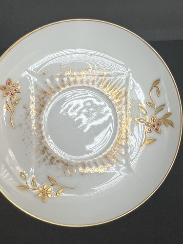 Antique 1890-1910 Limoges A. Klingenberg Hand-Painted Demitasse/Espresso Cup Set - Picture 7 of 11