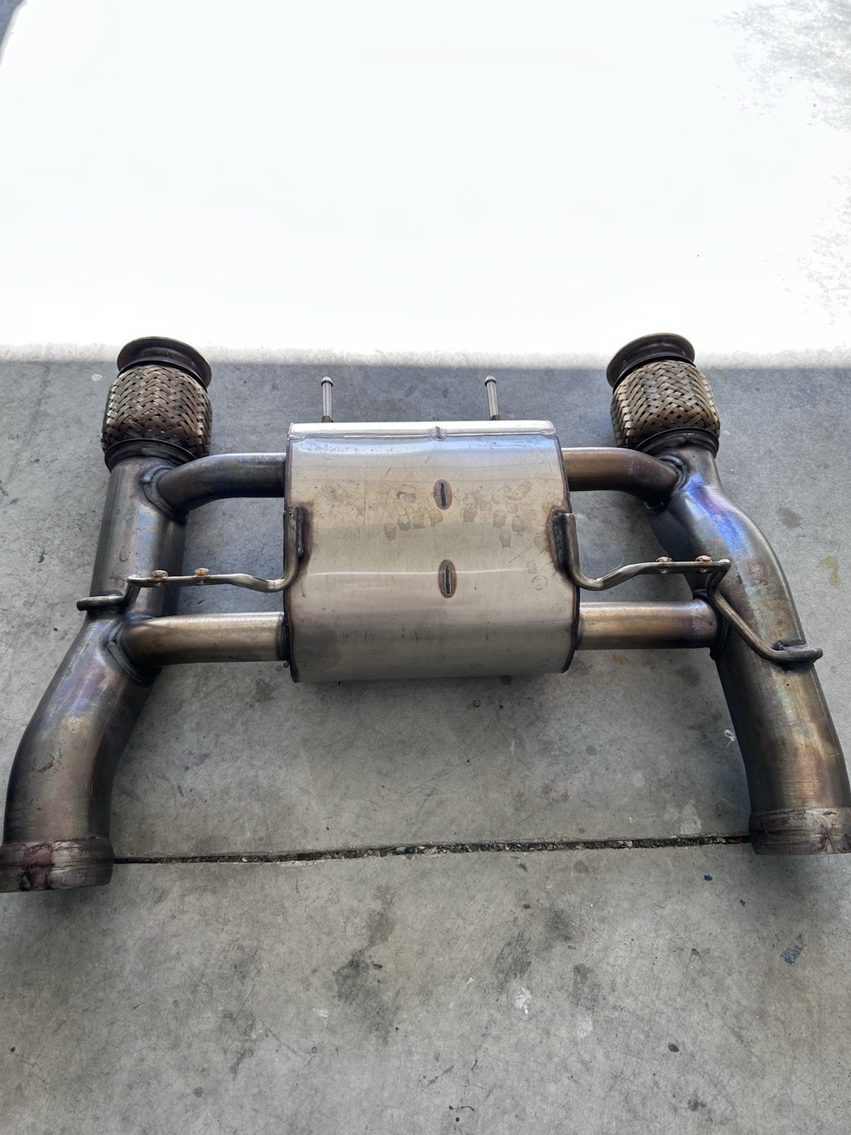 2017 2018 2019 McLaren 720s Exhaust Muffler Assembly OEM 14h0174cp GENUINE