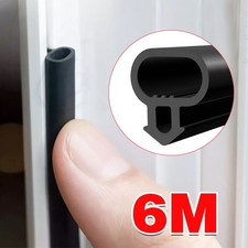 UPVC Window & Door Gasket Seal Flipper Double Glazing Rubber Draught Seal 6M