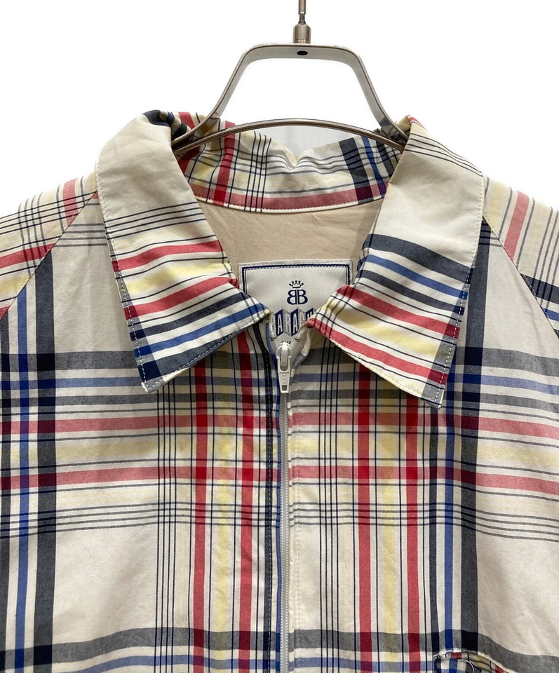 Chaqueta BARACUTA Madras Check Cremallera Talla: 42 Multicolor Hombre Foto 3 de 4