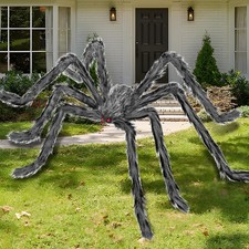 Halloween Decorations Outdoor and Indoor,78" Giant Spider Decorations,Scary L...