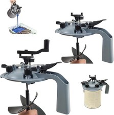 2 PCS Paint Mixing Lid Kit, 4L/1 Gallon Paint Can Mixer with Drip-Free Pouring..