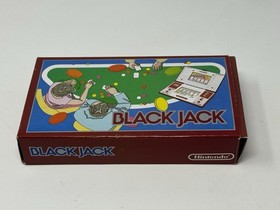 Nintendo Game and Watch 1985 Black Jack Handheld BJ-60 Multi-Screen Complete