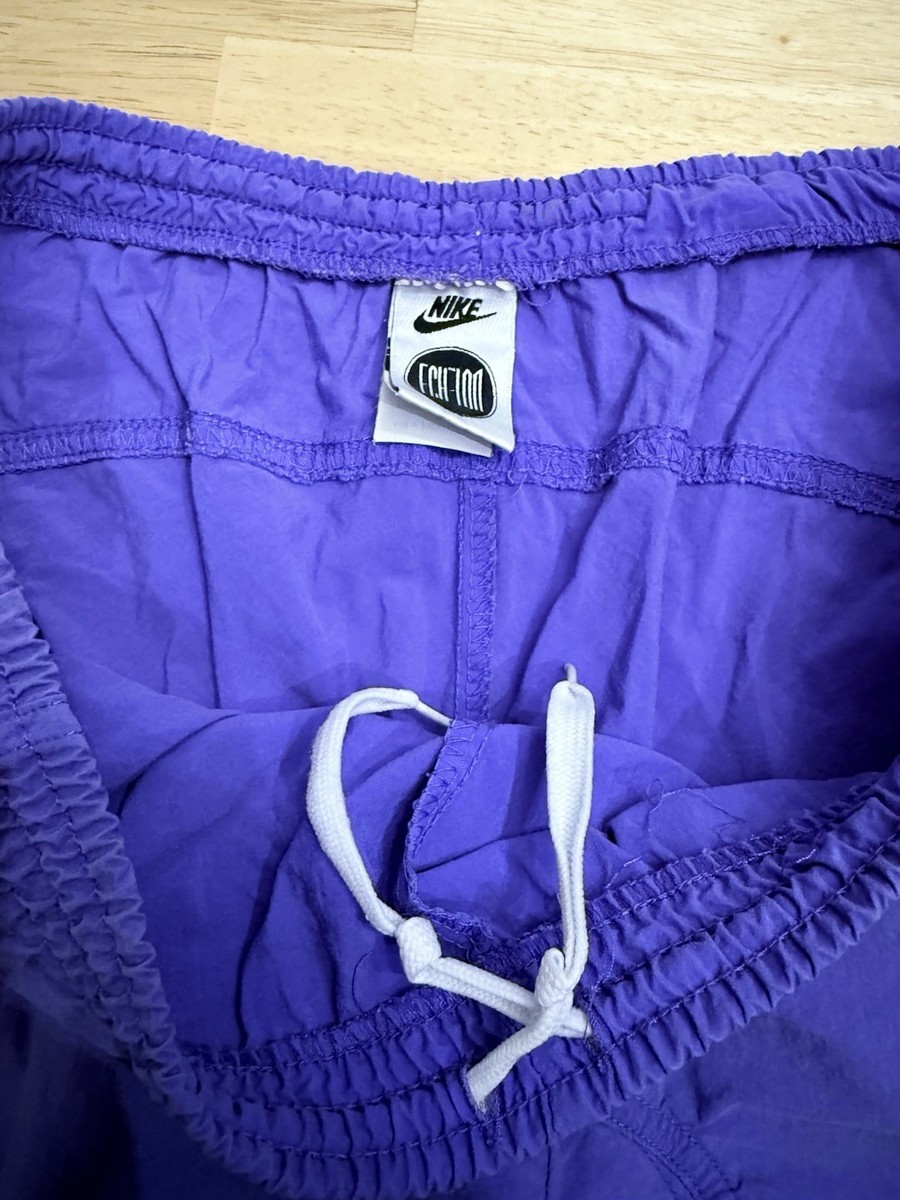 Vintage 90s Nike Echelon Purple Bike Cycling Riding Shorts Padded