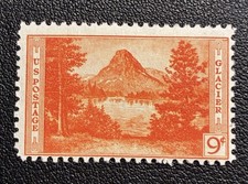 US Stamp, Scott #748, 934 9c Glacier National Park, Montana / MNH