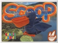 1999 Ty Beanie Babies IV Cards #227 Scoop