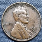 1931 S Lincoln Wheat Cent 1c Better Grade Details #102109