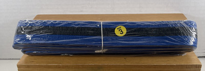 NEW SEALED  Rank Karate Belt BLUE w Black Stripe  Size 3