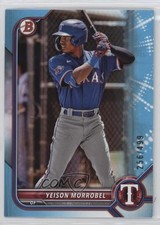 2022 Bowman Draft Sky Blue /499 Yeison Morrobel #BD-58 1ow9