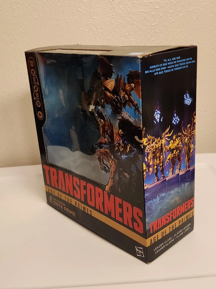 Hasbro Transformers Age of the Primes Leader Class Onyx Prime AOTP Nuevo en mano Foto 4 de 4