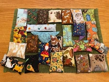 New Halloween and Fall colors Handmade Catnip toy Pillows Limited Supply