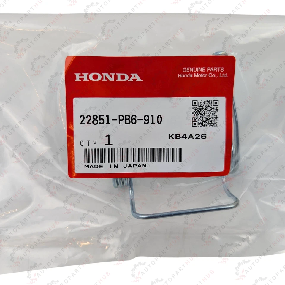 Brazo de cojinete de liberación de horquilla embrague cable retenedor de resorte genuino OEM Honda Acura Foto 2 de 4