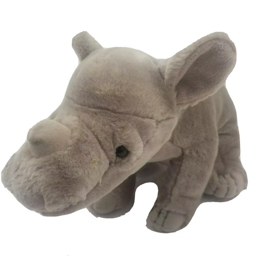 Wild Republic Rhino Rhinoceros Soft Plush Toy 15" Stuffed Animal - Picture 2 of 9