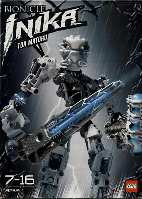 Lego Bionicle # 8732 Inika Toa Matoro - Bauanleitung (keine Steine!)
