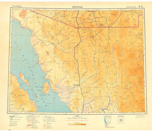 image is loading russian soviet military topographic maps hermosillo mexico 1