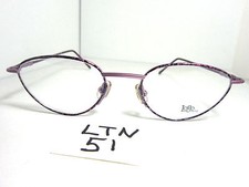 Vtg Nos LOGO PARIS Eyeglass Frame LM993 004 Purple Womens LTN-51