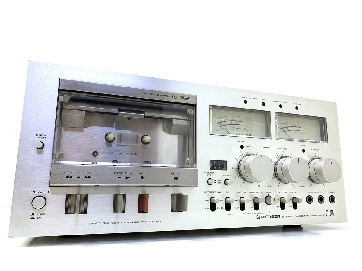 pioneer ct-800 テープデッキ PIONEER CT-800 Rare Japan Market Stereo Tape Deck Vintage