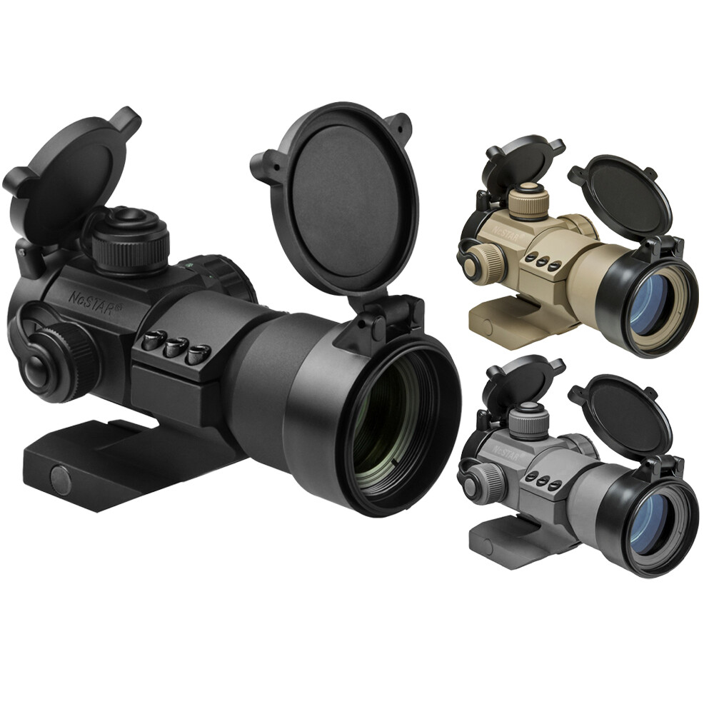 NcSTAR 1x35 Red Green Blue Dot Airsoft Rifle Sight w/ Cantilever