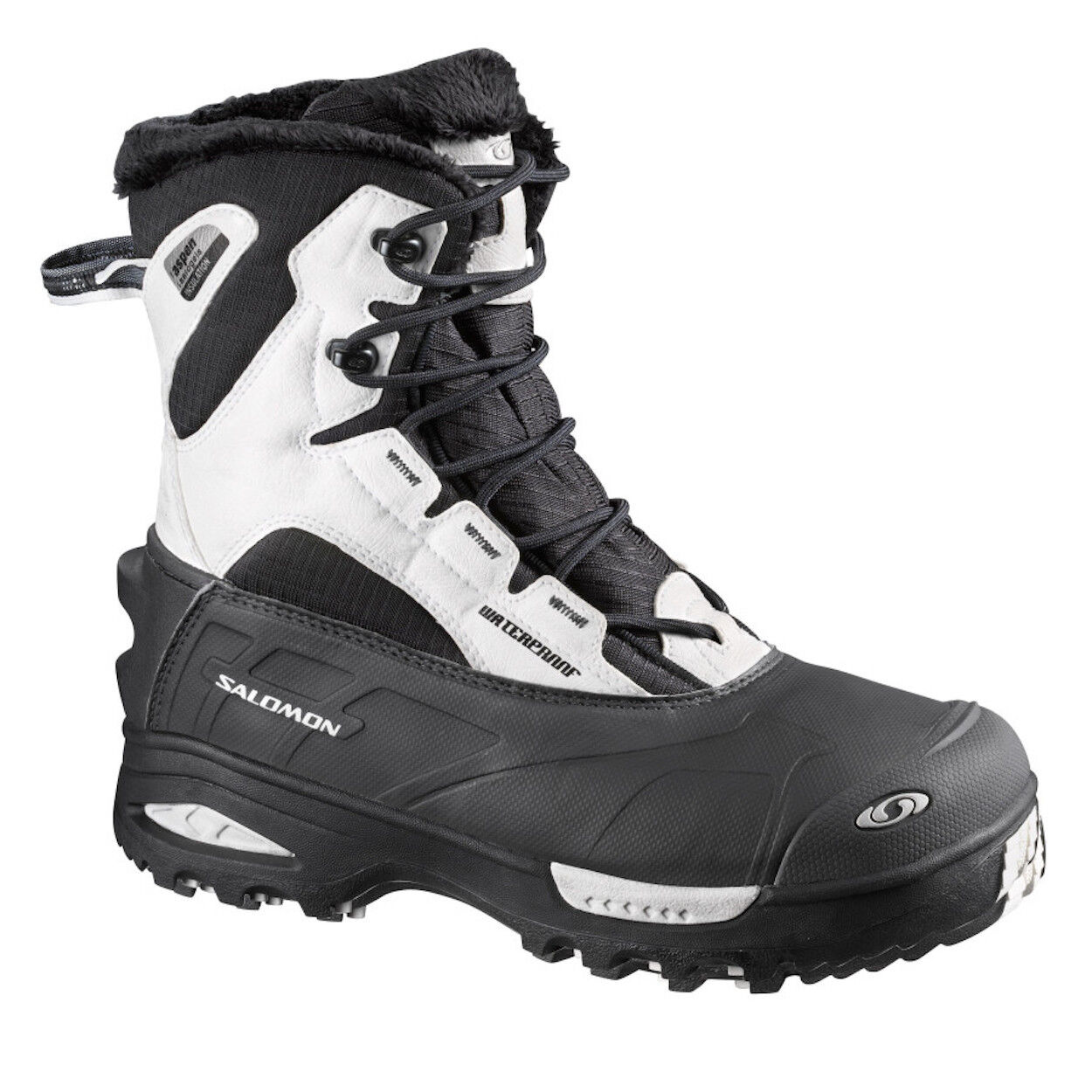 Dom protektor Render Salomon Toundra Mid WP Winter Snow Boot Black &amp; White Women&#039;s Size  5 | eBay