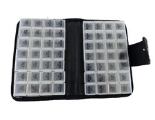 14 Day Pill Box Container Tapestry Floral Travel Case Medication Reminder NEW