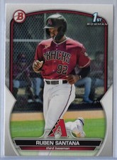 2023 Bowman - Prospects 1st Ruben Santana #BP-42 (RC) Arizona Diamondbacks