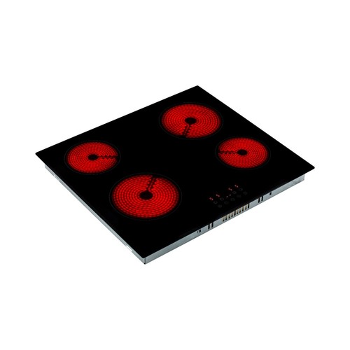 Ceramic Hob 60cm Touch Control Hardwired with 4 Cooking Zones Willow WCH60T - Picture 8 of 9