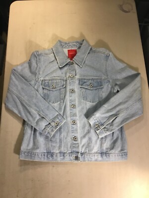 90 s Jean Jacket Gloria Vanderbilt Denim  Women's Medium Botton Up