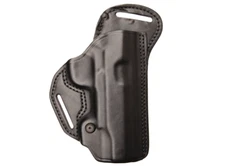 BLACKHAWK Leather Check-Six Black Holster, Size 18, Right Hand, (S&W MP 9/40 4)