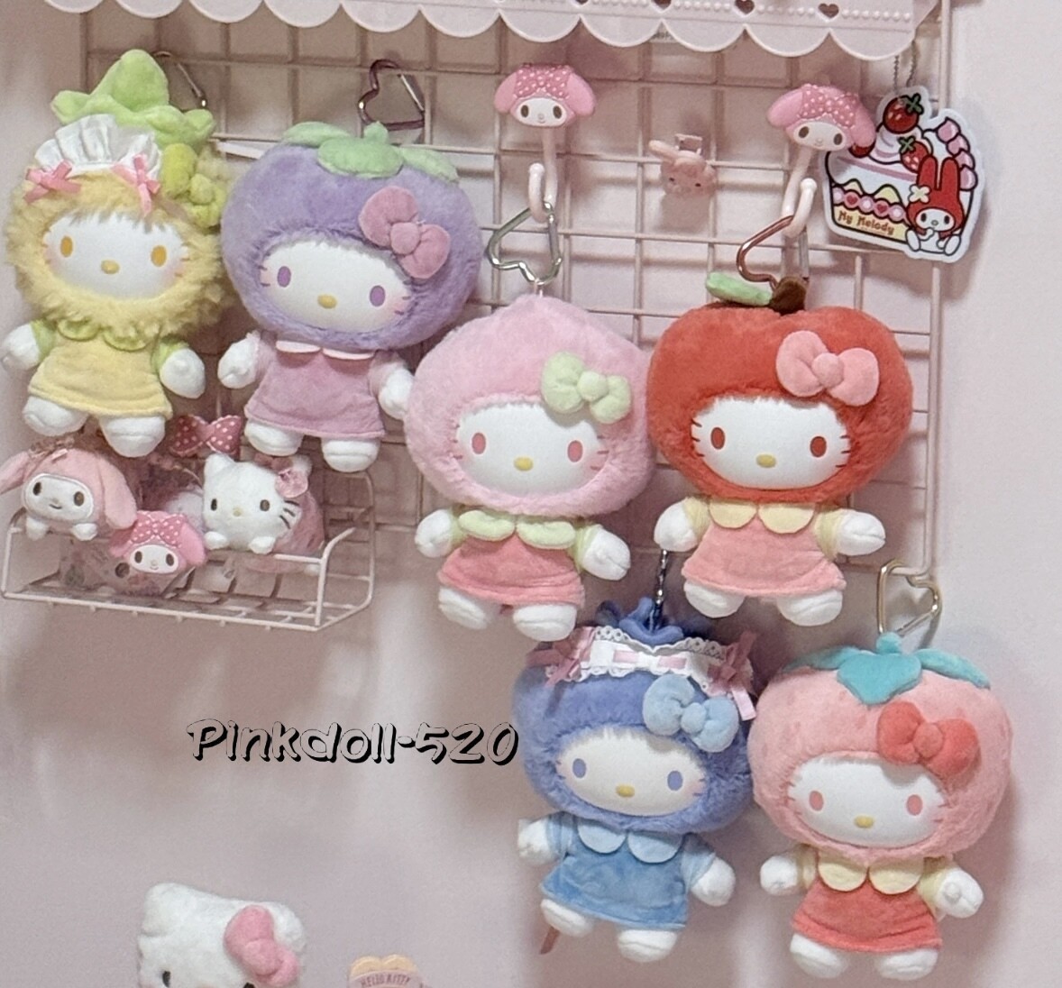 TOPTOY Sanrio HelloKitty Fruit Paradise Series Plush Blind Box