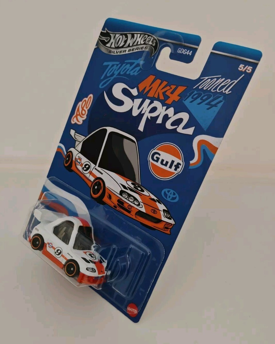 Hot Wheels 2025 Silver Series GULF TOONED '94 Toyota Supra MK4
