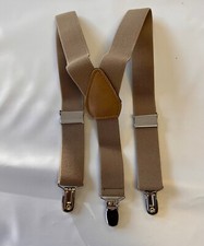 Kids Solid Color Elastic Adjustable Suspenders 22 in