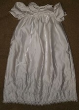 Infant Girls Vintage Polly Flinders Christening Dress Gown Size 9 Months EUC