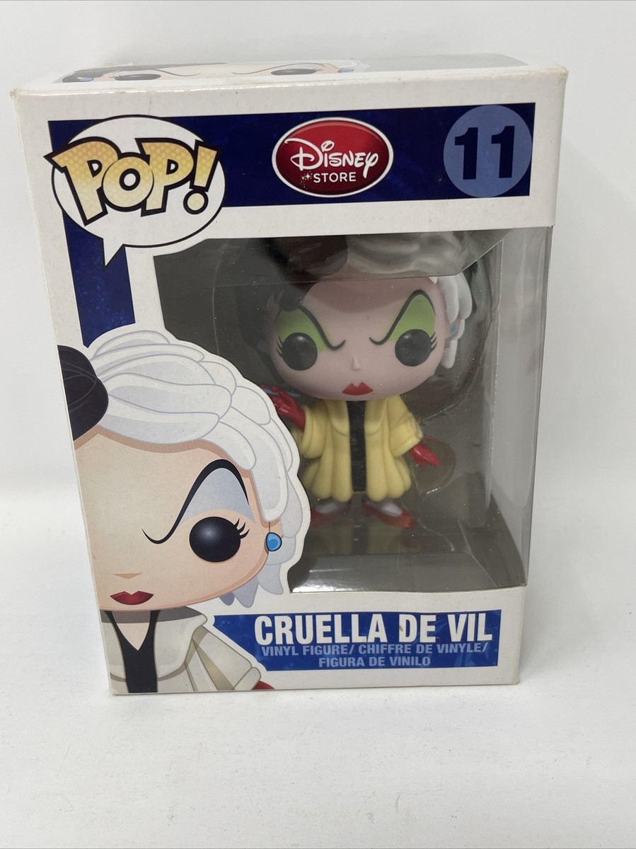 その他 FUNKO POP! CRUELLA DE VIL 11 Funko Pop Disney Store Series 1 Cruella De Vil 11 with Protector