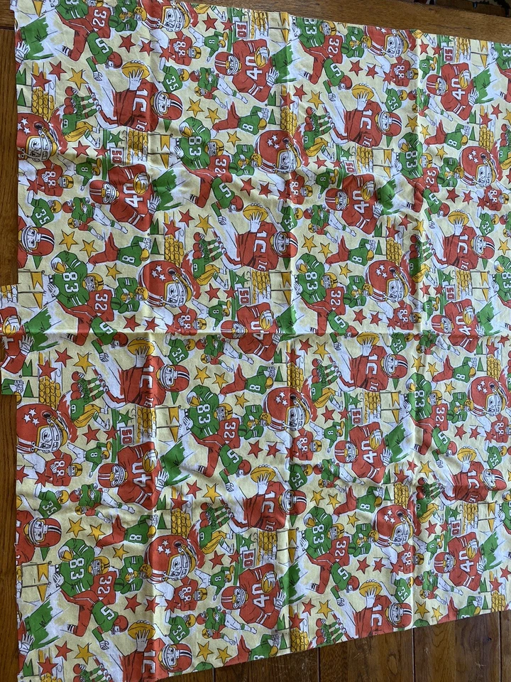 1 yarda De Colección Jugador de Fútbol Franela Suave Pijama Tela Ignífuga NFL Novedad Foto 2 de 4