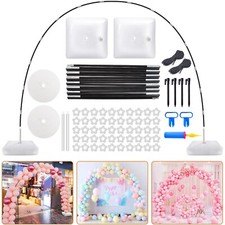 Chamvis Balloon Arch Kit, 9FT Height  10FT Width Adjustable Balloon Arch Sta...