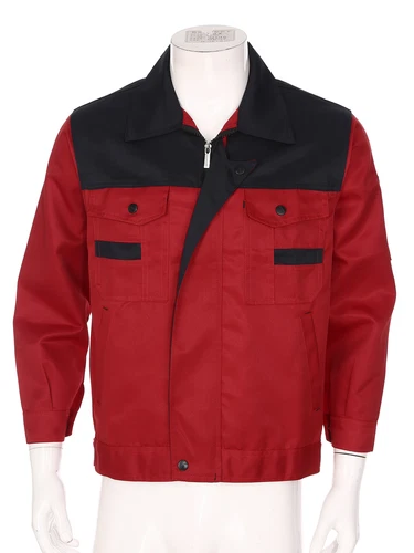 Women Men Long Sleeve Work Coat Pocket Shirts Workshop Mechanic Uniform Workwear - Bild 61 von 104
