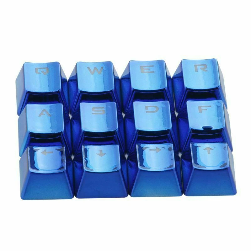WASD Electroplat Keycaps For Cherry MX Mechanical Keyboard 12KEY With Key Puller - Image 2 of 4