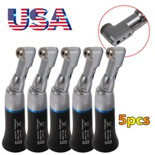 1-5 Yabangbang Dental Contra Angle Low Speed Handpiece Latch Bur Black NSK Style