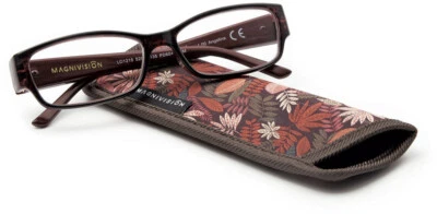 Magnivision (Foster Grant) - Angelina - Woman's - Reading Glasses + Free Case