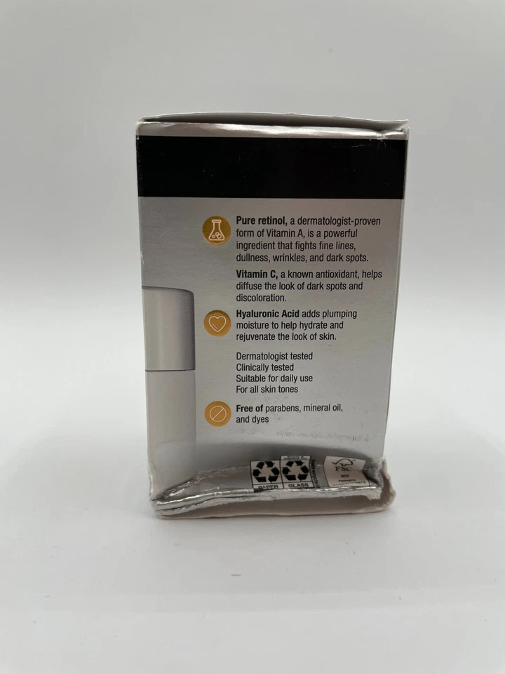 Crema Correctora Dmg Box Neutrogena Reparadora Rápida Tono Retinol Vitamina C 1.7 OZ Foto 2 de 4