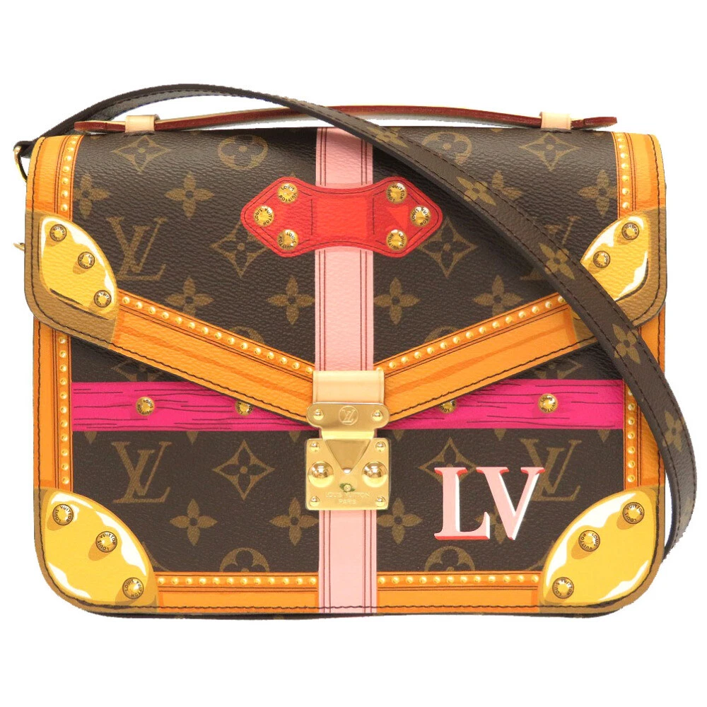 AUTHENTIC LOUIS VUITTON M43628 Pochette Metis Summer Trunk Available  Shoulderbag