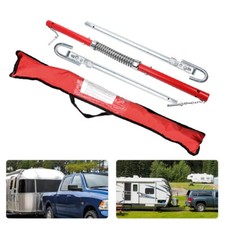 3 Ton Vehicle Recovery Tow Pole Ridged Towing Bar Heavy Duty Straight Car Van