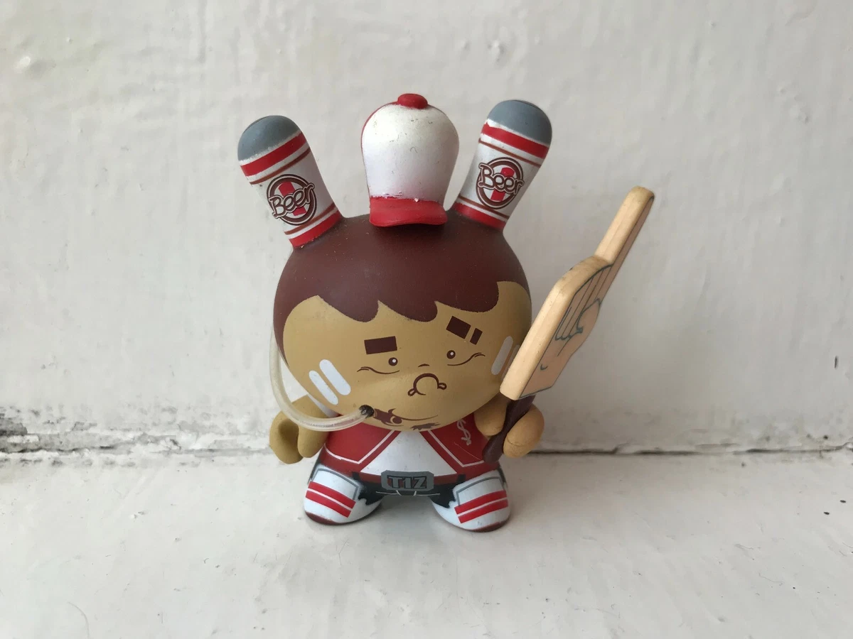 Dunny - Figurine vinyle présentoir 3 Pyramidun Red Dunny haute qualité