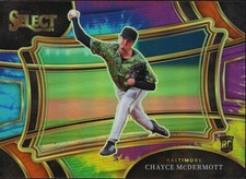 Chayce Mcdermott 2024 Select Diamond Level Tie-Dye Prizm Rookie Orioles 14/25