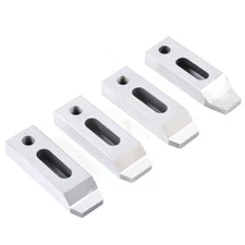 4PCS CNC Wire EDM Fixture Board Stainless Jig Tool Fits Clamping 70mm M8 Screw！！