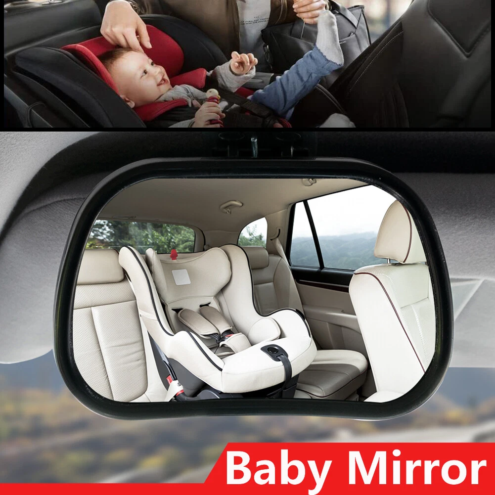 Baby car top mirror suction