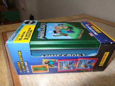 Collector's Tin Figurine Minecraft 15 Bustine Limited Card